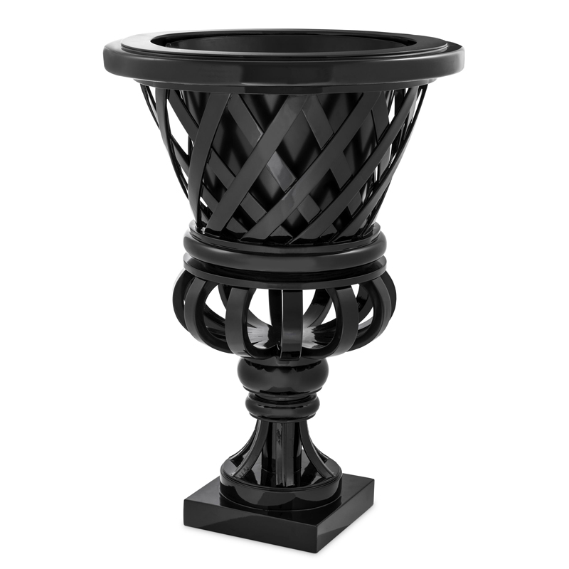 Ваза Eichholtz Planter Cypress Gardens Черный Ваза Eichholtz Planter Cypress Gardens Черный в Липецке | Loft Concept