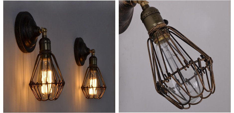 Бра Loft Cage Pendant Бра Loft Cage Pendant - Loft-Concept в Липецке