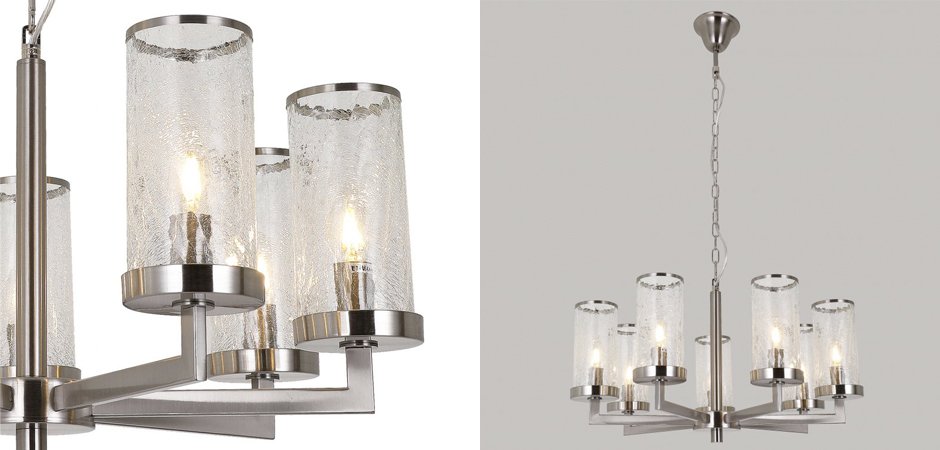 Люстра LIAISON ONE-TIER Chandelier 7 Silver Люстра LIAISON ONE-TIER Chandelier 7 Silver - Loft-Concept в Липецке