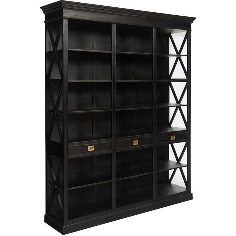 Стеллаж Provence Sylvie Shelving Черный Стеллаж Provence Sylvie Shelving Черный в Липецке | Loft Concept