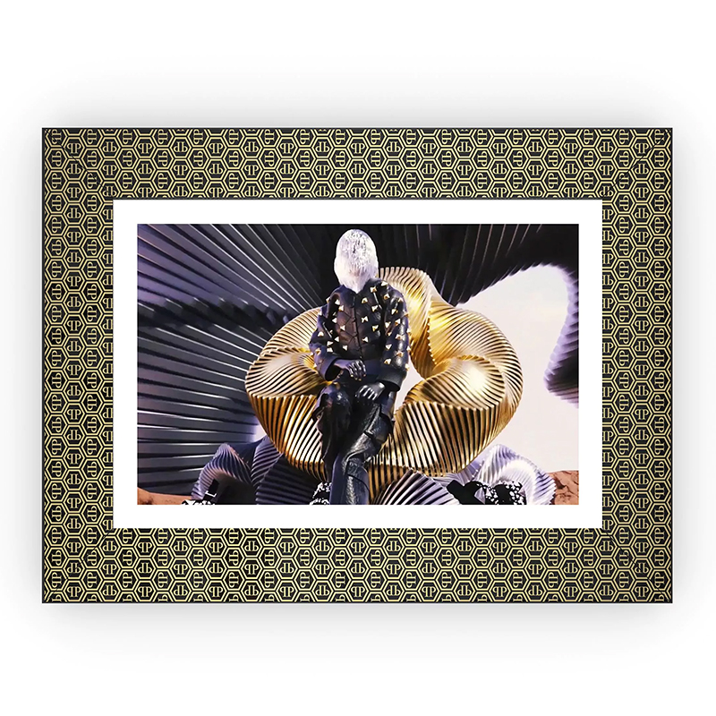 Экран Philipp Plein PP GLASS NFT XL 65 дюймов Золотой Черный Зеркало Экран Philipp Plein PP GLASS NFT XL 65 дюймов Золотой Черный Зеркало в Липецке | Loft Concept