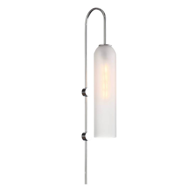 Бра ARTICOLO float Wall Sconce White Белый Хром в Липецке | Loft Concept 