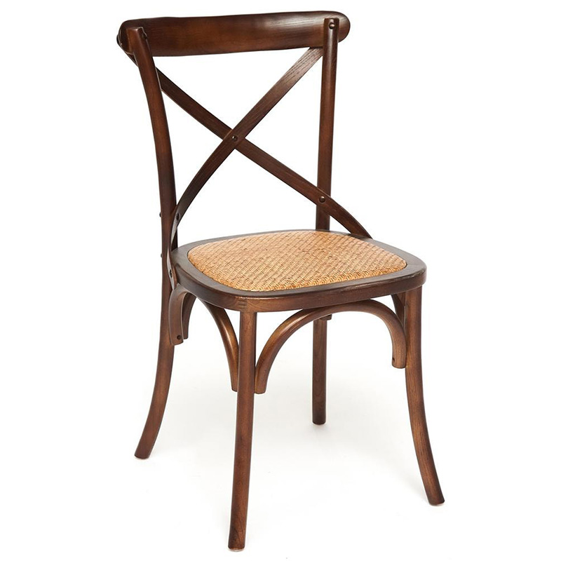 Стул Chaise Provence en Bois noyer foncé тёмный орех Орех Бежевый Стул Chaise Provence en Bois noyer foncé тёмный орех Орех Бежевый в Липецке | Loft Concept