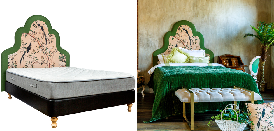 Изголовье для кровати Beige and Green Chinoiserie - Loft-Concept в Липецке