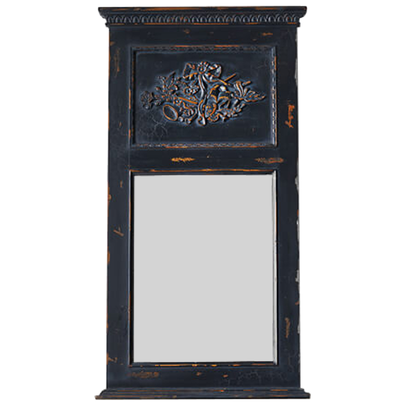 Зеркало Appel Mirror Black Винтажный черный Зеркало Appel Mirror Black Винтажный черный в Липецке | Loft Concept