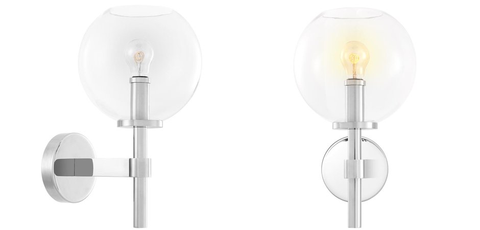 Бра Wall Lamp Jade Nickel Бра Wall Lamp Jade Nickel - Loft-Concept в Липецке