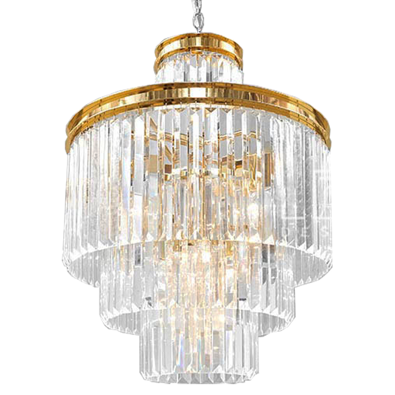Люстра RH Odeon Chandelier Four Gold 50 Прозрачное Стекло Золотой Люстра RH Odeon Chandelier Four Gold 50 Прозрачное Стекло Золотой в Липецке | Loft Concept