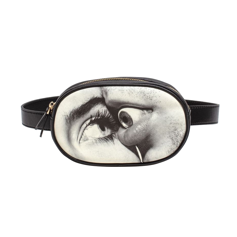 Поясная сумка Seletti Mout eyes Черный Серый Поясная сумка Seletti Mout eyes Черный Серый в Липецке | Loft Concept