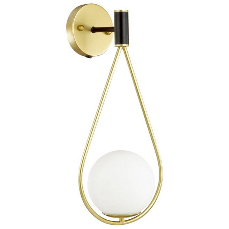 Бра B.LUX C Ball gold 22 Золотой Черный Белый Бра B.LUX C Ball gold 22 Золотой Черный Белый в Липецке | Loft Concept