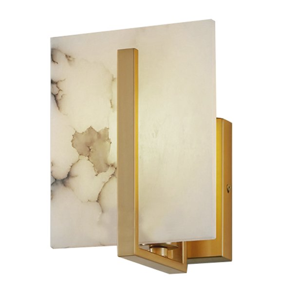 Бра Marble square Wall Lamp Латунь Бра Marble square Wall Lamp Латунь в Липецке | Loft Concept