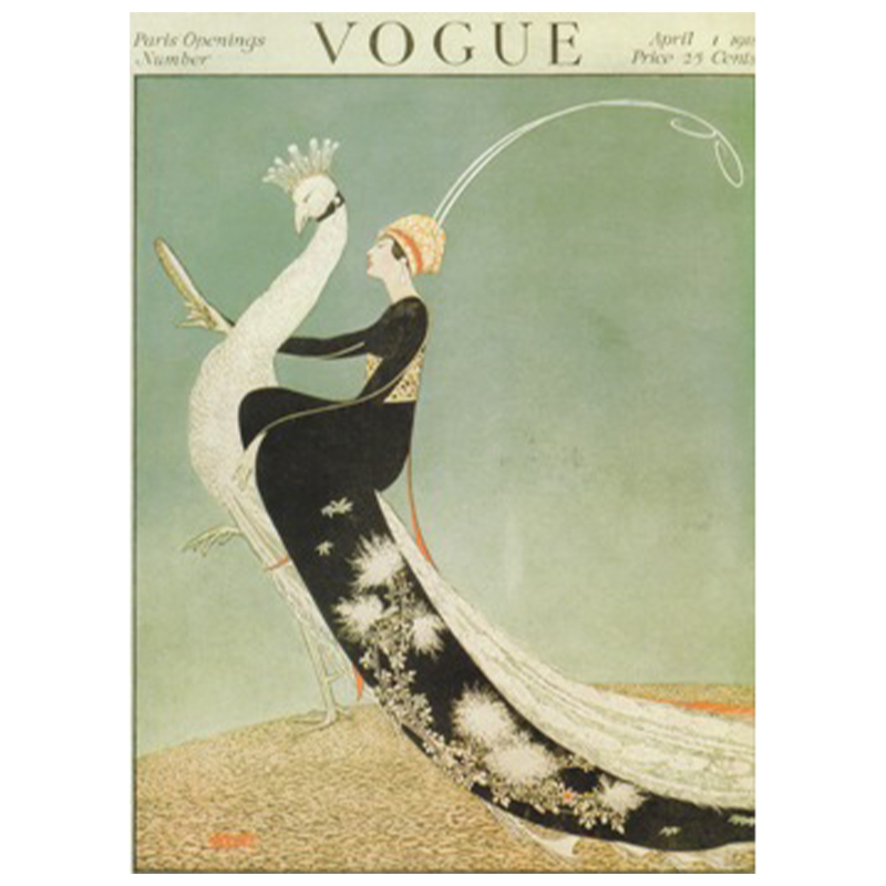 Постер Vogue Cover 1918 April Постер Vogue Cover 1918 April в Липецке | Loft Concept