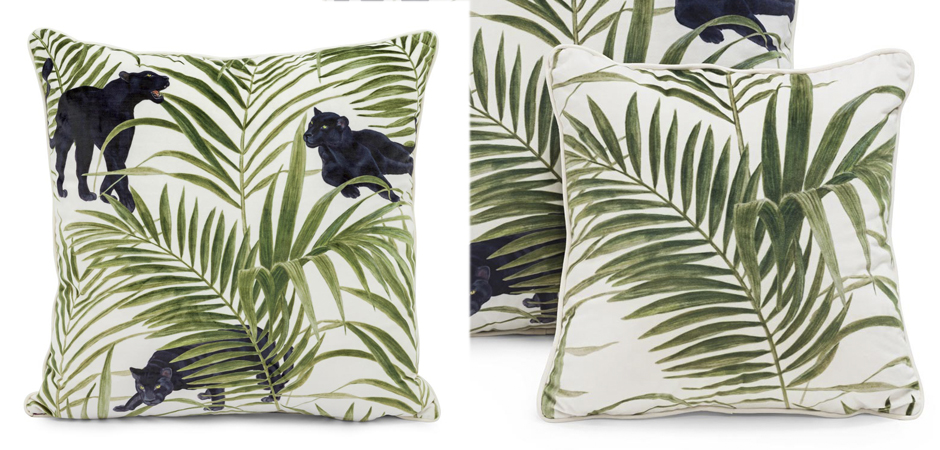 Комплект подушек SET PILLOW ABHIKA white-green Комплект подушек SET PILLOW ABHIKA white-green - Loft-Concept в Липецке