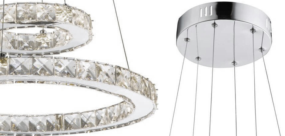Люстра Crosshair Crystal Ring 2 Люстра Crosshair Crystal Ring 2 - Loft-Concept в Липецке
