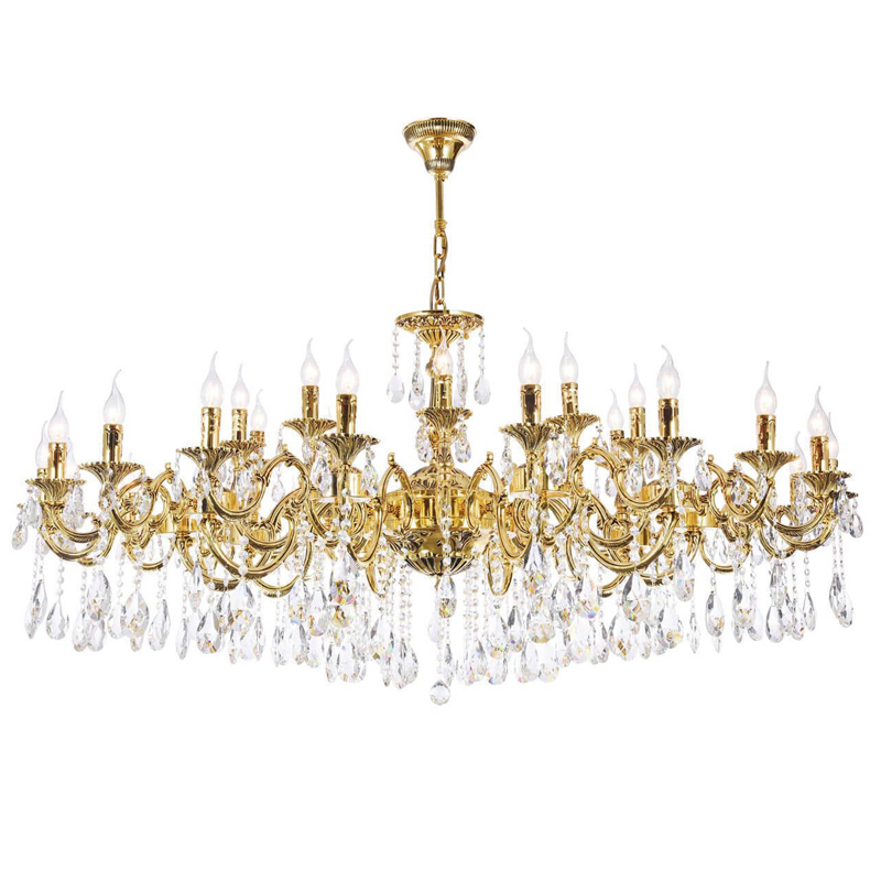 Люстра Stephanie Chandelier 154 Золотой Люстра Stephanie Chandelier 154 Золотой в Липецке | Loft Concept