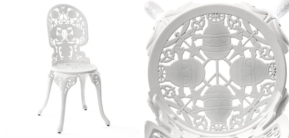 Стул Seletti Industry Collection ALUMINIUM CHAIR – WHITE Стул Seletti Industry Collection ALUMINIUM CHAIR – WHITE - Loft-Concept в Липецке