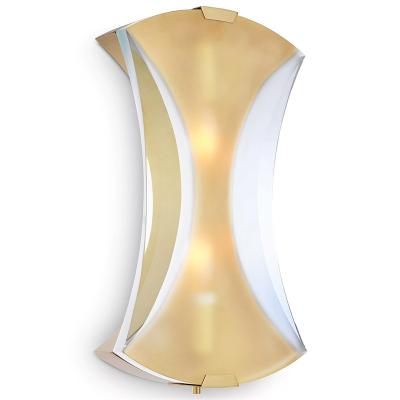 Бра Eichholtz Wall Lamp Virgil Латунь Бежевый Бра Eichholtz Wall Lamp Virgil Латунь Бежевый в Липецке | Loft Concept