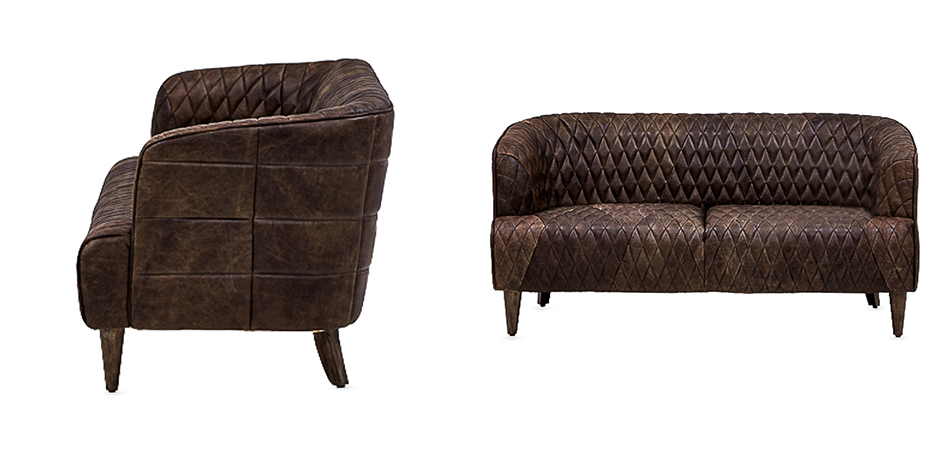 Диван Rhombuses Upholstery Sofa Диван Rhombuses Upholstery Sofa - Loft-Concept в Липецке