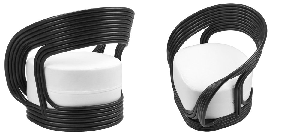 Кресло Eichholtz Chair Romeo Black - фото №1