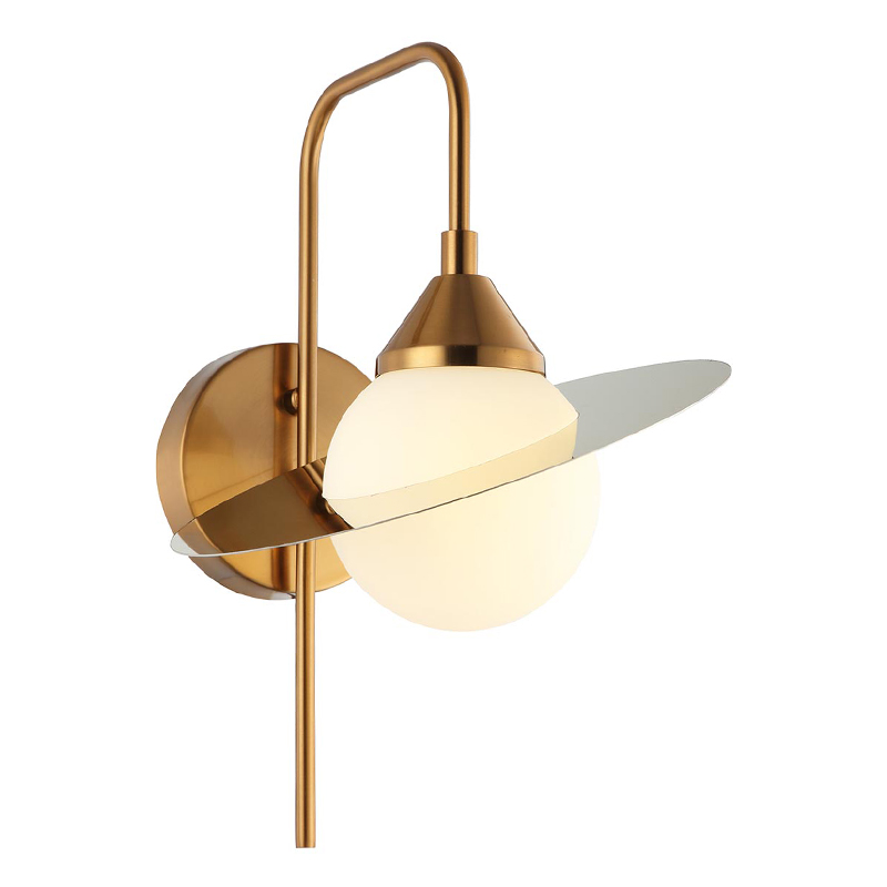 Бра Phainon Gold Wall Lamp Золотой Белый Бра Phainon Gold Wall Lamp Золотой Белый в Липецке | Loft Concept