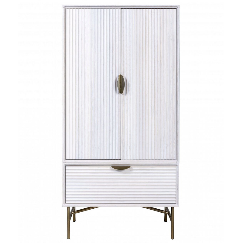 Шкаф Antique Order Белый Латунь Белый Шкаф Antique Order Белый Латунь Белый в Липецке | Loft Concept