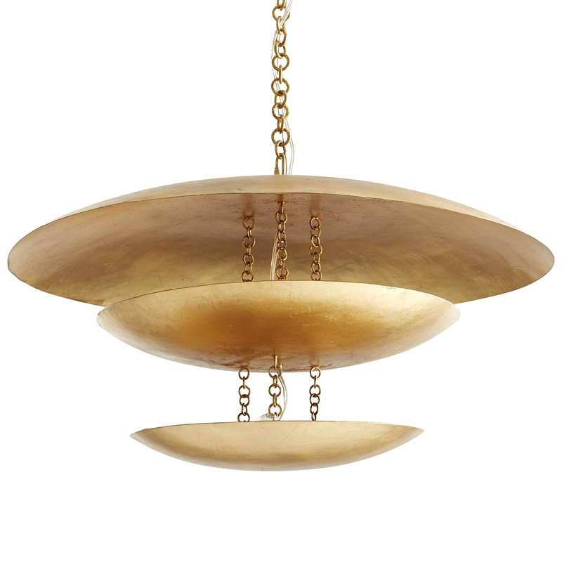 Подвесной Светильник Arteriors FLORKO CHANDELIER Золотой Подвесной Светильник Arteriors FLORKO CHANDELIER Золотой в Липецке | Loft Concept
