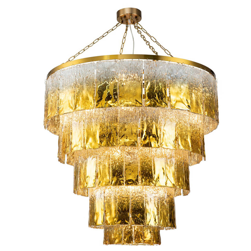 Люстра Golden Ombre Chandelier 100 Золотой Люстра Golden Ombre Chandelier 100 Золотой в Липецке | Loft Concept