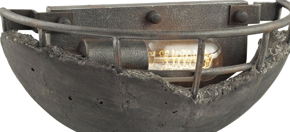 Бра Stone industrial wall lamp Бра Stone industrial wall lamp - Loft-Concept в Липецке