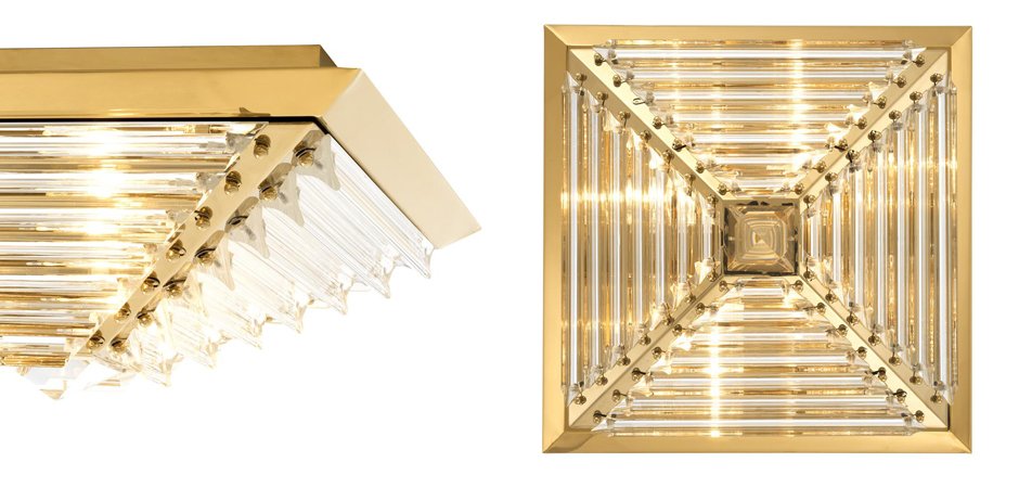 Потолочный светильник Eichholtz Ceiling Lamp Eden Gold Потолочный светильник Eichholtz Ceiling Lamp Eden Gold - Loft-Concept в Липецке