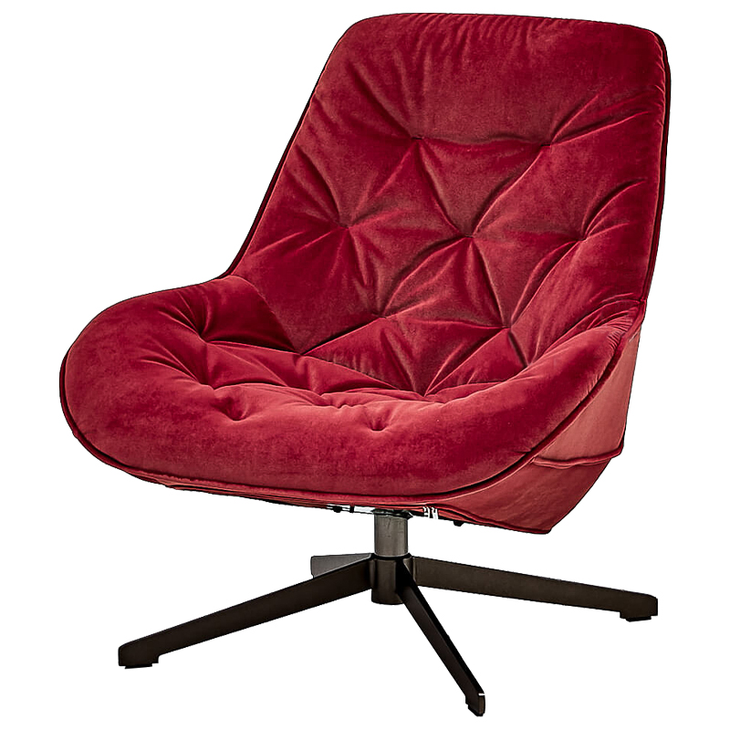 Кресло Vetsera Chair Красный (Red) Черный Кресло Vetsera Chair Красный (Red) Черный в Липецке | Loft Concept