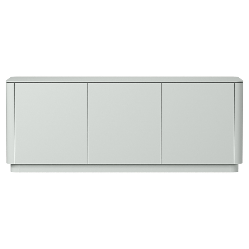 Тумба светло-серая с 3-мя дверцами Tammi  Светло-серый в Липецке | Loft Concept 