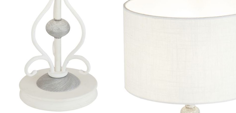 Настольная лампа Mocenigo Table lamp White Настольная лампа Mocenigo Table lamp White - Loft-Concept в Липецке