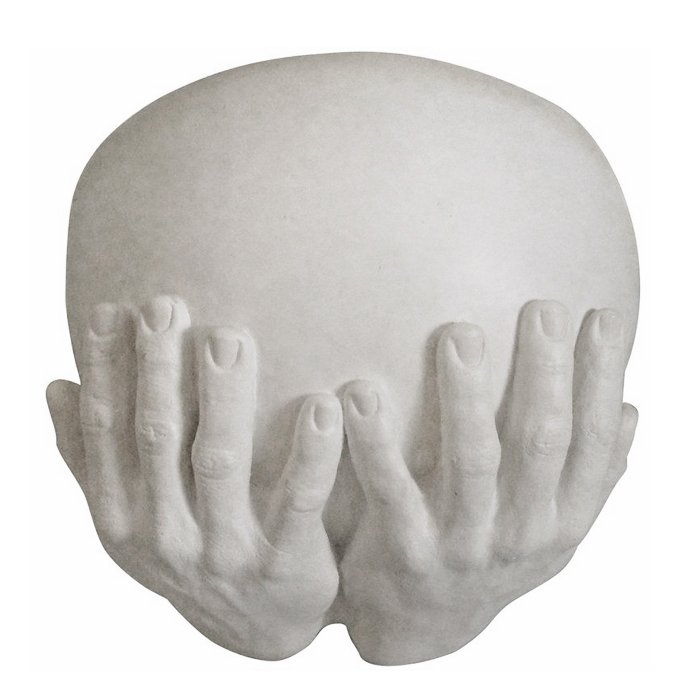 Бра Hands Lighted Wall Sconce by Richard Etts Белый Бра Hands Lighted Wall Sconce by Richard Etts Белый в Липецке | Loft Concept