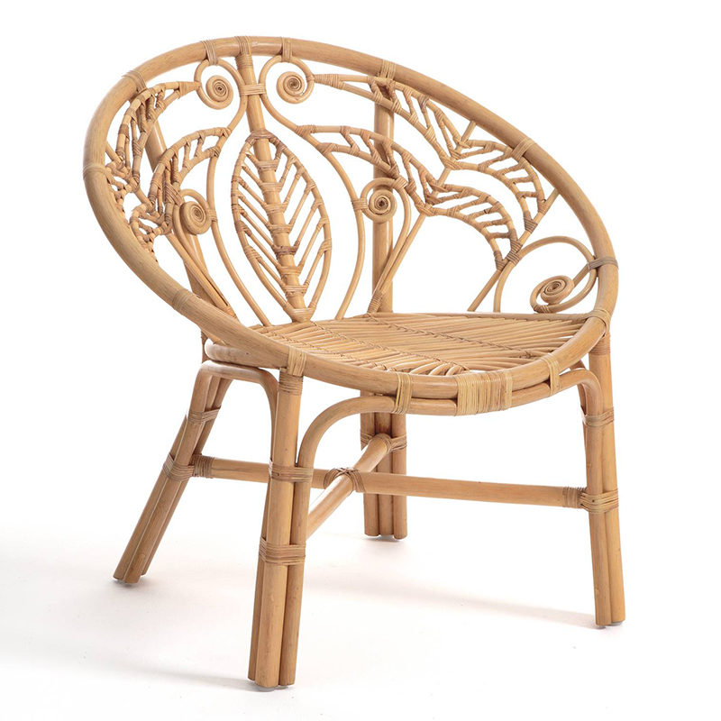 Уличное кресло Wicker Pattern Chair Бежевый Уличное кресло Wicker Pattern Chair Бежевый в Липецке | Loft Concept