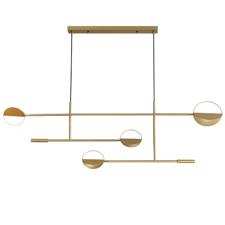 Люстра BOLIA LEAVES PENDANT brass Латунь Люстра BOLIA LEAVES PENDANT brass Латунь в Липецке | Loft Concept