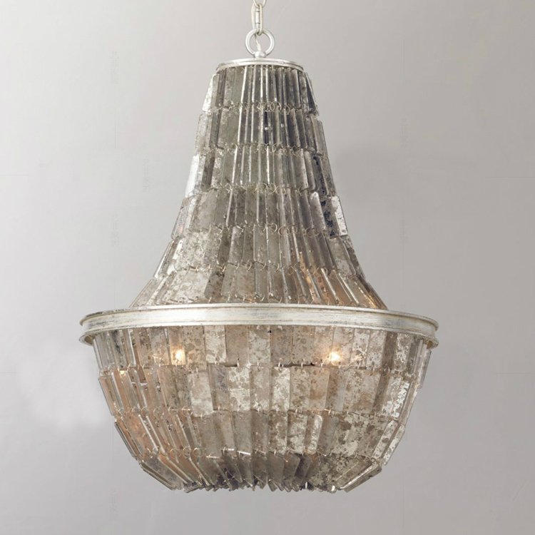 Люстра FANTINE CHANDELIER Tall Серый Люстра FANTINE CHANDELIER Tall Серый в Липецке | Loft Concept