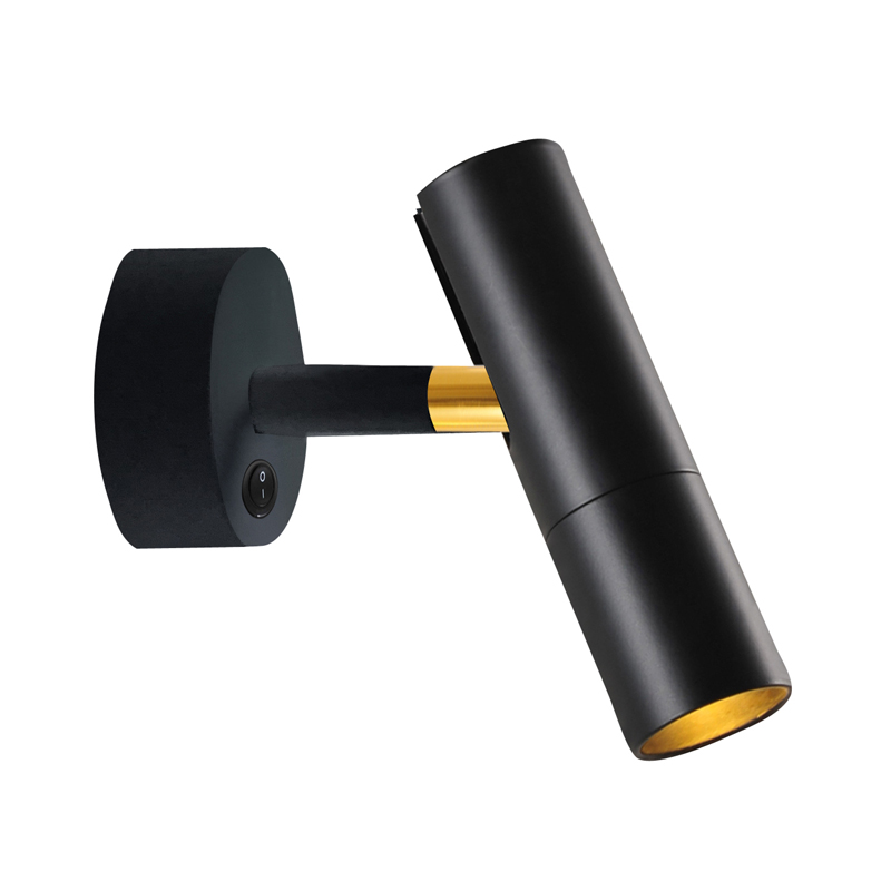 Бра Seraise sconce black Черный Золотой Бра Seraise sconce black Черный Золотой в Липецке | Loft Concept
