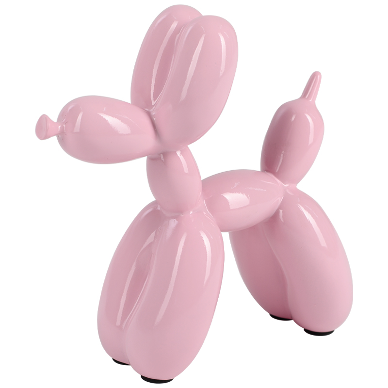 Статуэтка Jeff Koons Balloon Dog Pink Розовый пастельный Статуэтка Jeff Koons Balloon Dog Pink Розовый пастельный в Липецке | Loft Concept