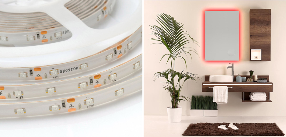 Светодиодная влагозащищенная лента 4,8W/m 60LED/m 3528SMD красный Светодиодная влагозащищенная лента 4,8W/m 60LED/m 3528SMD красный - Loft-Concept в Липецке
