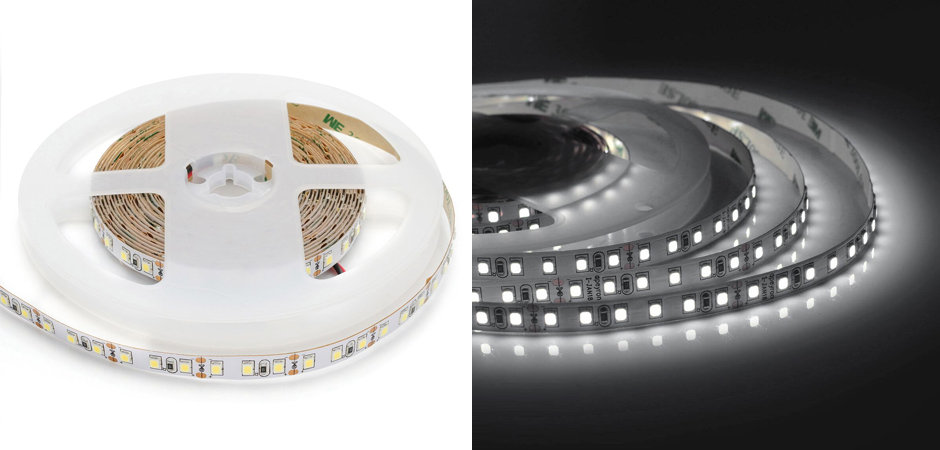 Светодиодная лента 9,6W/m 120LED/m 3528SMD 5M Светодиодная лента 9,6W/m 120LED/m 3528SMD 5M - Loft-Concept в Липецке