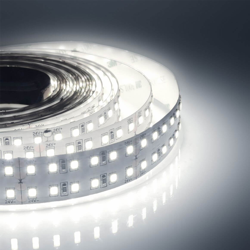 Светодиодная лента 38W/m 240Led/m 2835SMD дневной белый Белый Светодиодная лента 38W/m 240Led/m 2835SMD дневной белый Белый в Липецке | Loft Concept
