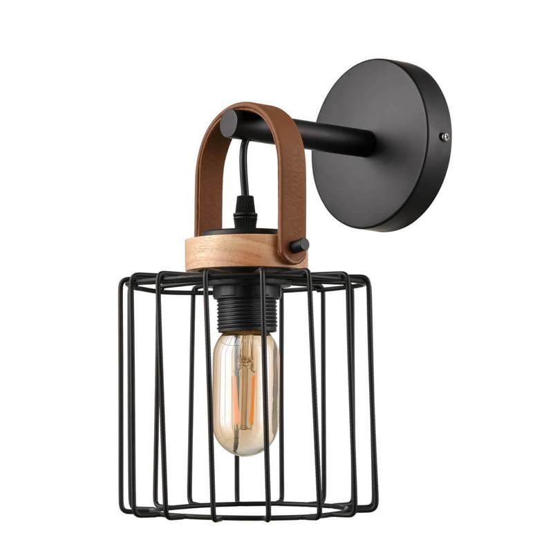 Бра Cage Wire Color Черный Бра Cage Wire Color Черный в Липецке | Loft Concept