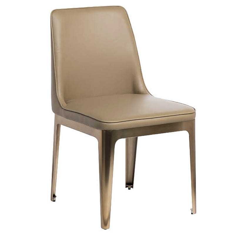 Стул Vohaul Chair beige Бежевый Медь в Липецке | Loft Concept 