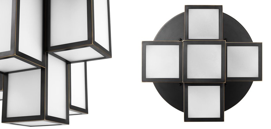 Потолочный светильник Eichholtz Ceiling Lamp Axel Bronze Потолочный светильник Eichholtz Ceiling Lamp Axel Bronze - Loft-Concept в Липецке