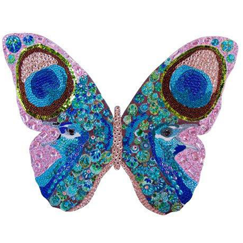 Картина “Peacock Bedazzled Butterfly Cut Out” Мульти Картина “Peacock Bedazzled Butterfly Cut Out” Мульти в Липецке | Loft Concept