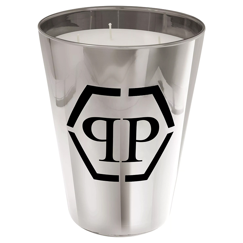 Свеча Philipp Plein Candle Empire Platinum L Серебряный Черный Белый Свеча Philipp Plein Candle Empire Platinum L Серебряный Черный Белый в Липецке | Loft Concept
