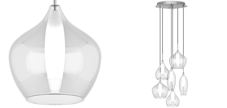 Люстра Candiano Transparent 6 Light Люстра Candiano Transparent 6 Light - Loft-Concept в Липецке