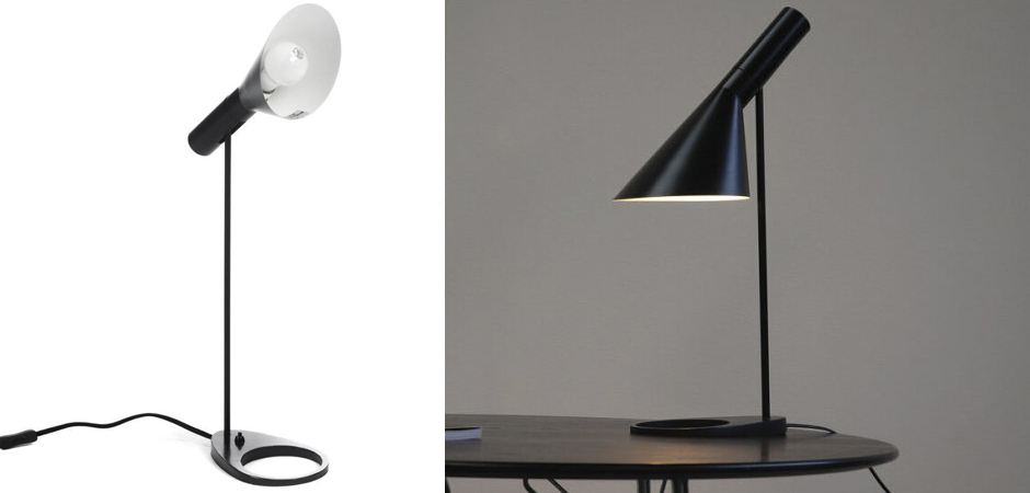 Настольная лампа AJ Table Black Настольная лампа AJ Table Black - Loft-Concept в Липецке