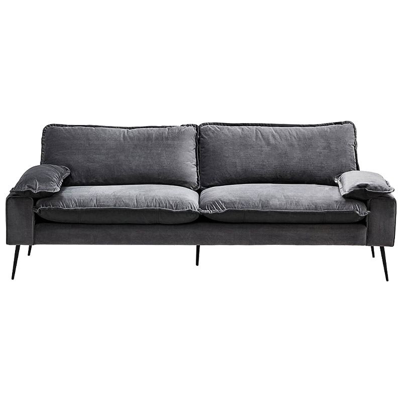 Диван Hilario Sofa Графит Черный Диван Hilario Sofa Графит Черный в Липецке | Loft Concept