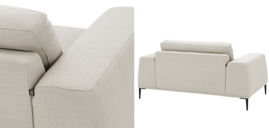 Кресло Eichholtz Loveseat Montado natural Кресло Eichholtz Loveseat Montado natural - Loft-Concept в Липецке