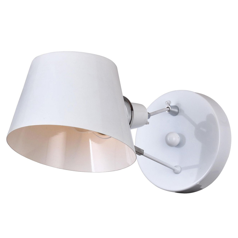 Белое бра Retro Future Light Белый Хром Белое бра Retro Future Light Белый Хром в Липецке | Loft Concept
